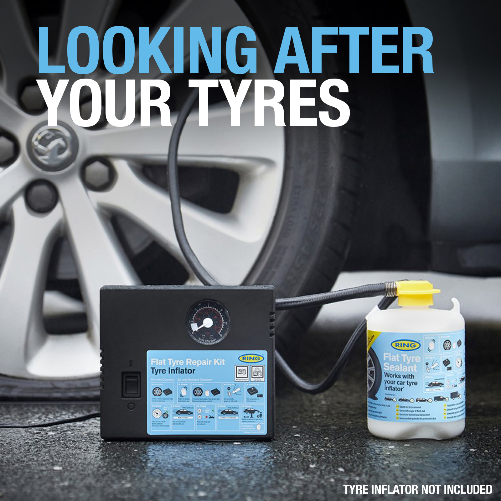 RTS450 Flat Tyre Sealant Ring Automotive